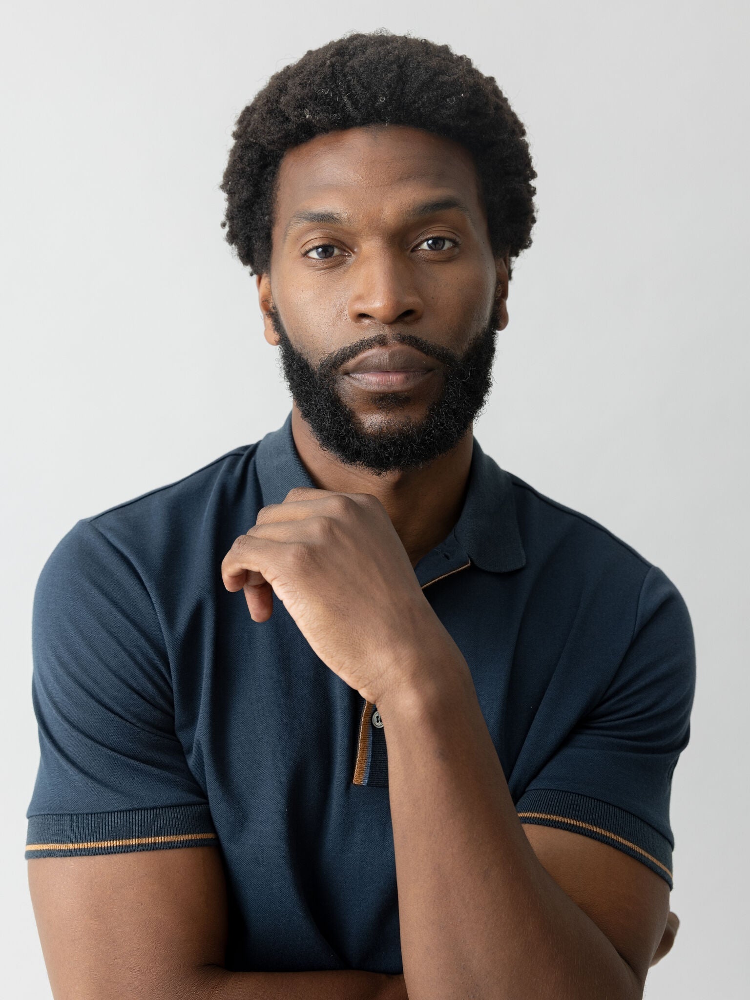 Modelshot / Navy / Detail